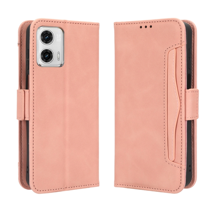 SLOT Peněženkový obal pro Motorola Moto G73 5G růžový