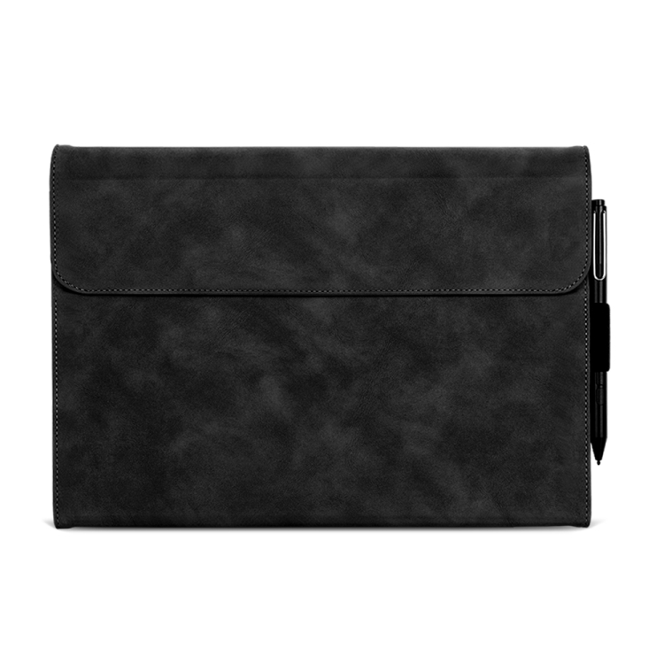 Levně CARA Zaklápěcí obal Microsoft Surface Go 4 / 3 / 2 / 1 černý