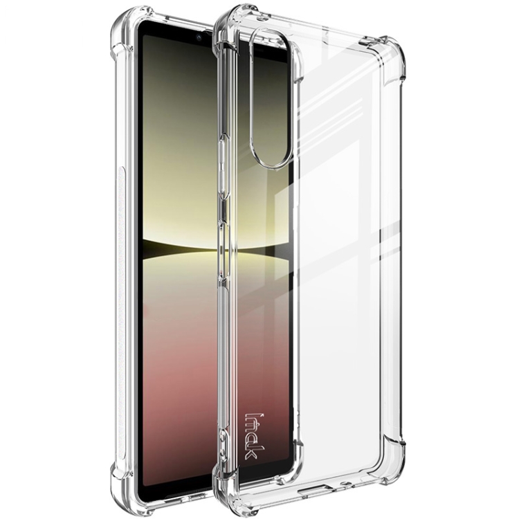 Levně IMAK Ochranný silikonový kryt Sony Xperia 10 V průhledný