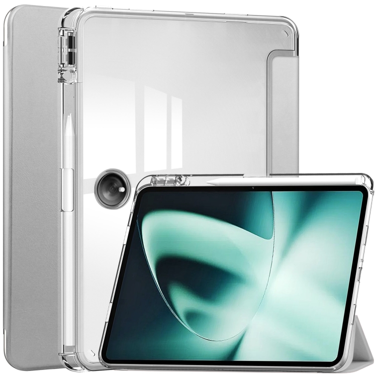 Levně CRYSTAL Zaklápěcí pouzdro OnePlus Pad šedé
