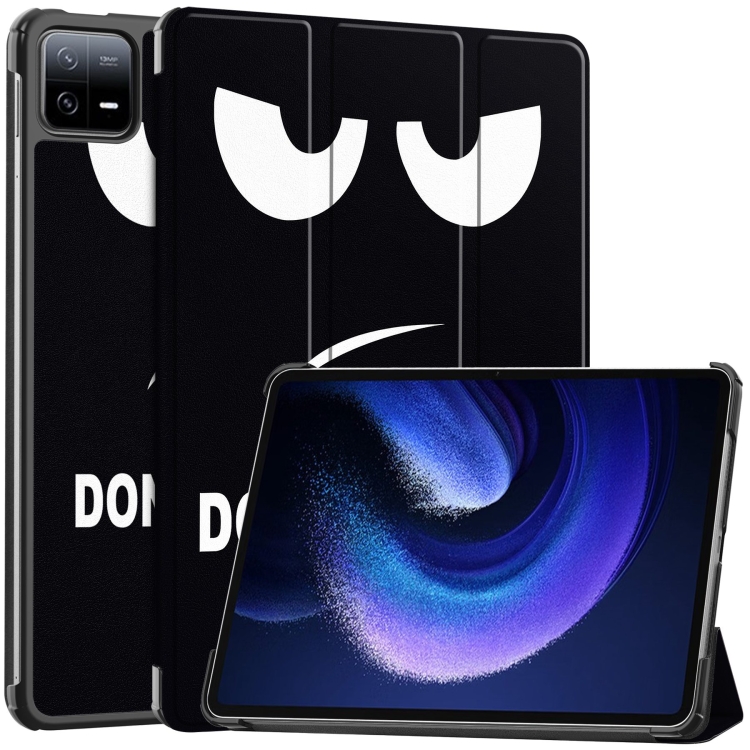 Levně ART Zaklápací obal Xiaomi Pad 6 / Pad 6 Pro DON´T TOUCH ME