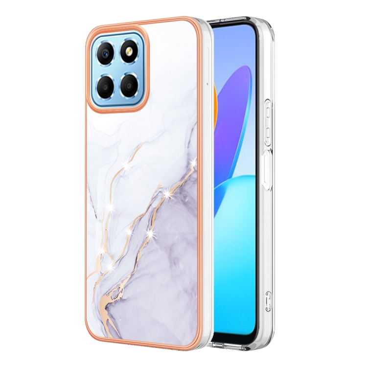 Levně IMD MARBLE Ochranný kryt Honor X6 / X8 5G WHITE