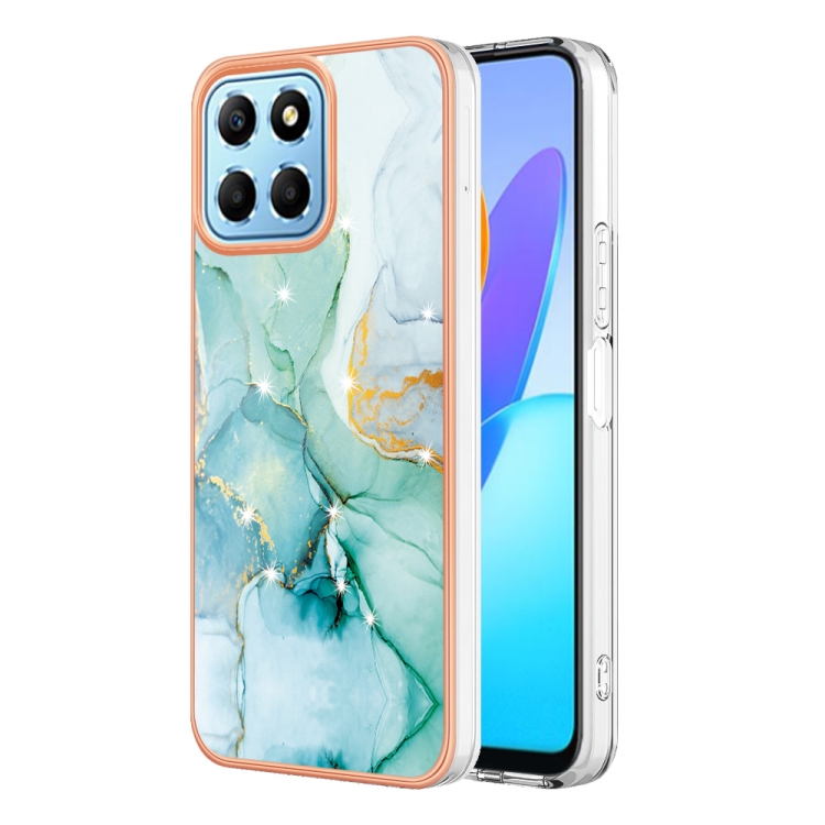 Levně IMD MARBLE Ochranný kryt Honor X6 / X8 5G GREEN