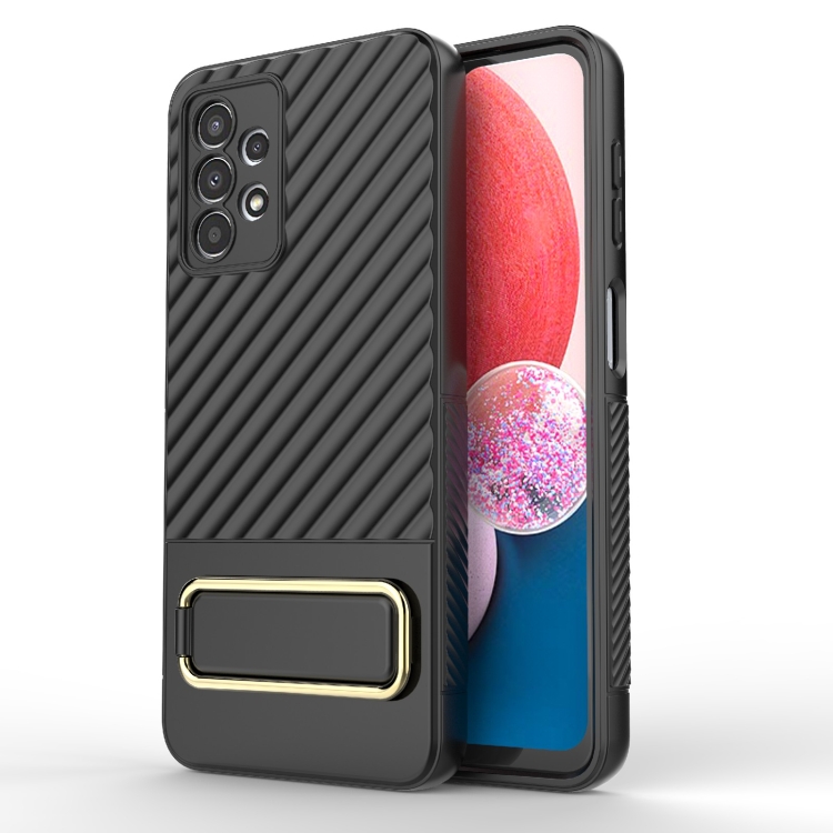 Levně WAVY Ochranný kryt se stojanem Samsung Galaxy A13 černý