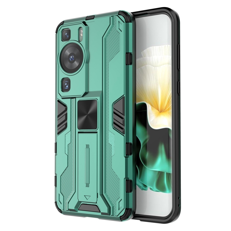Levně SUPERSONIC Odolný obal pro Huawei P60 Pro zelený