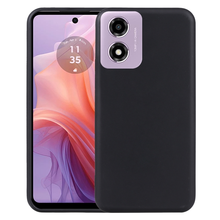 TPU Ochranný kryt pro Motorola Moto E14 černý