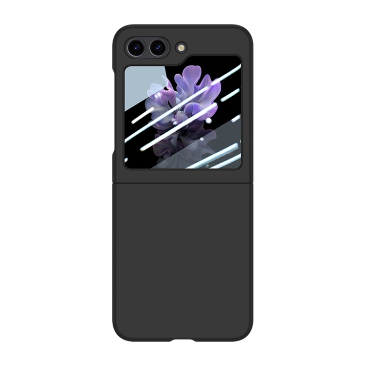 EXTRA PC Plastový kryt se sklem pro vnější displej Samsung Galaxy Z Flip 5 5G černý