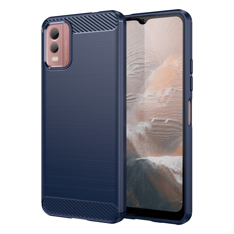 Levně FLEXI TPU Kryt pro Nokia C32 modrý