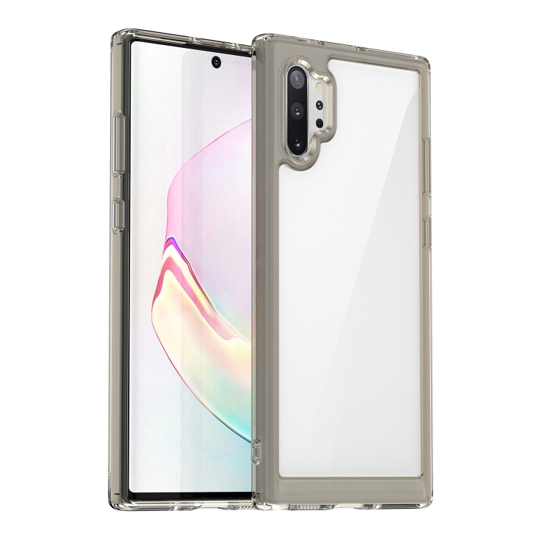 Levně CRYSTAL Ochranný kryt pre Samsung Galaxy Note10+ šedý