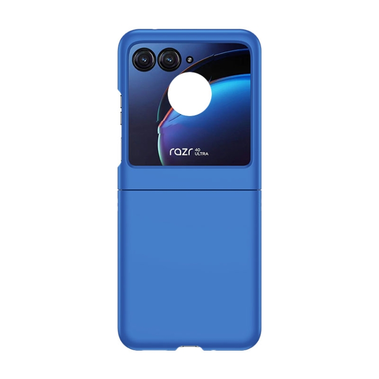 Levně PLASTIC Ochranný plastový kryt pro Motorola Razr 50 tmavomodrý