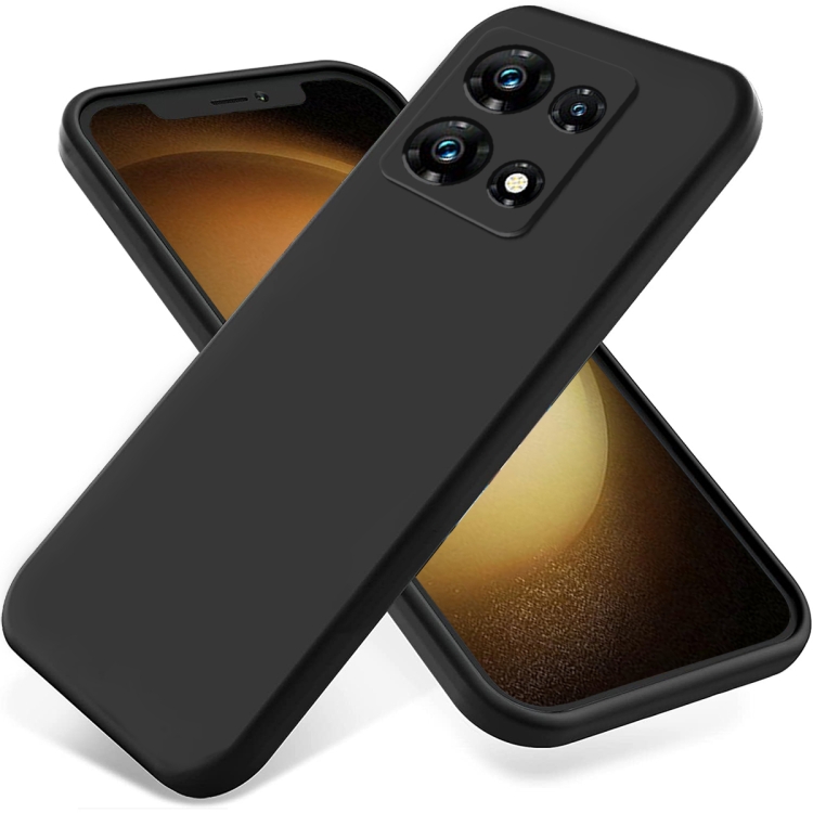 Levně RUBBER Ochranný kryt pro Infinix Note 30 Pro černý