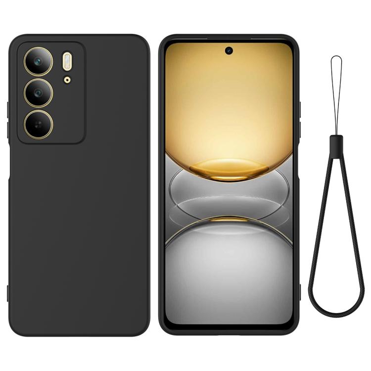 Levně RUBBER Ochranný kryt pro Realme C75 / Realme 14x 5G černý