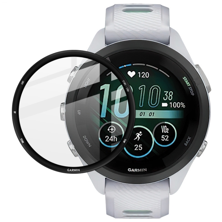 Levně IMAK 3D Flexibilní sklo pro Garmin Forerunner 265S