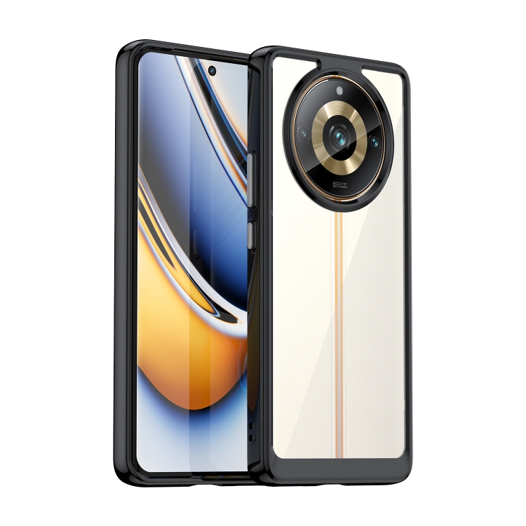 CRYSTAL Ochranný kryt pro Realme 11 Pro + 5G černý