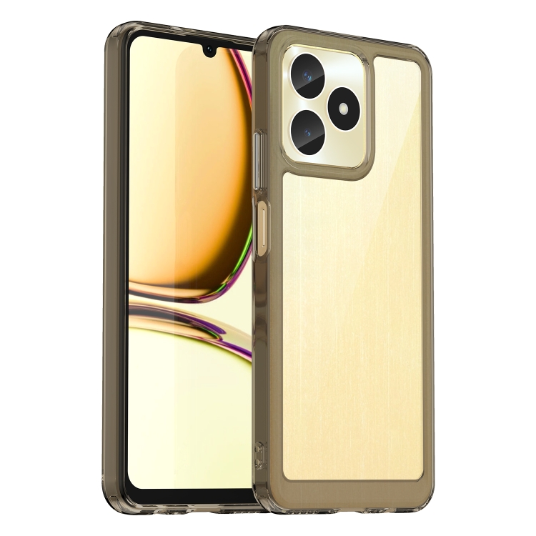 Levně CRYSTAL Ochranný kryt pro Realme C51 šedý