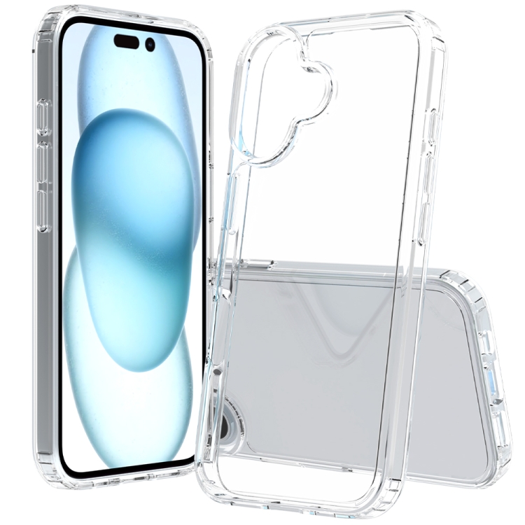 Levně SHOCK Extra odolný kryt Apple iPhone 16 průhledný