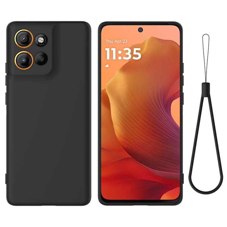 Levně RUBBER Ochranný obal pro Motorola Moto G56 5G černý