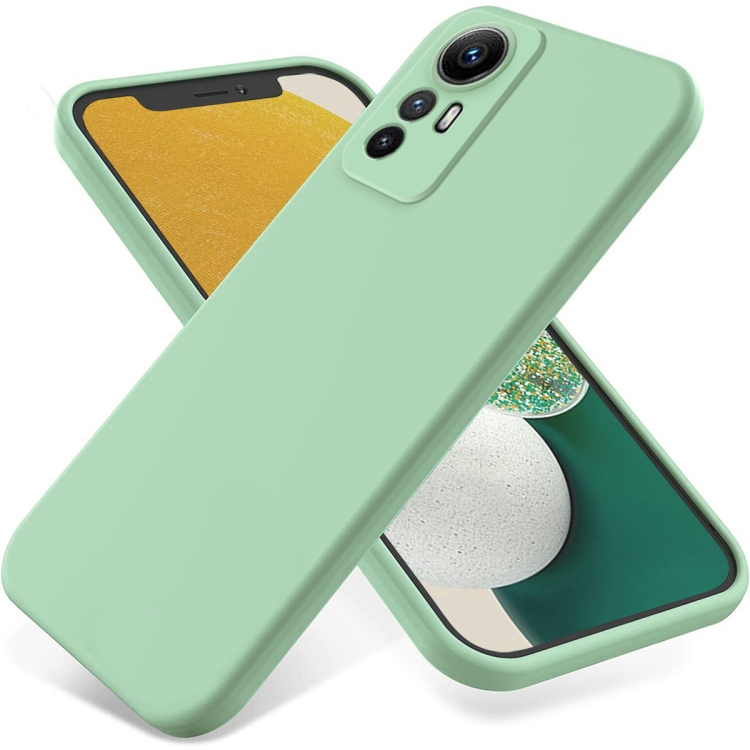 Levně RUBBER Ochranný kryt pro Xiaomi Redmi Note 12S zelený
