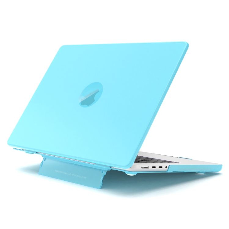 Levně FROST Obal pro Macbook Pro 14 A2442 / A2779 modrý
