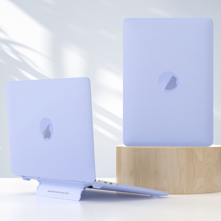 Levně FROST Obal pro Macbook Air 13 A1932 / A2179 / A2337 fialový