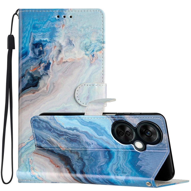 ART Peněženkový kryt pro OnePlus Nord CE 3 Lite 5G BLUE MARBLE