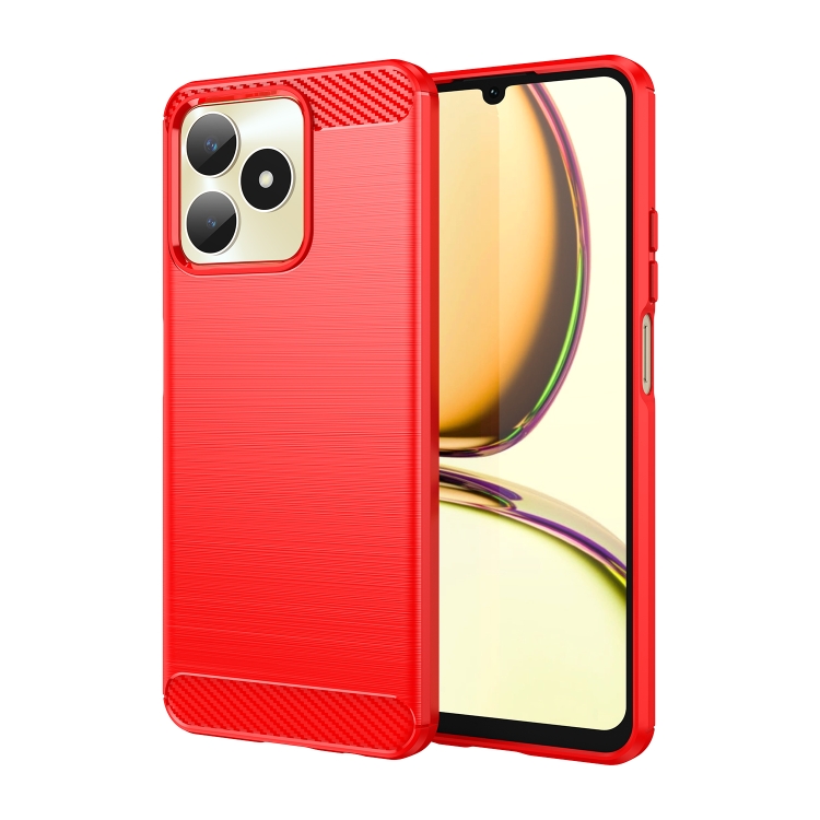 Levně FLEXI TPU Kryt pro Realme C53 červený