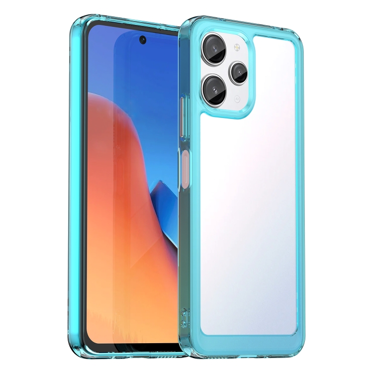 Levně CRYSTAL Ochranný kryt pro Xiaomi Redmi 12 tyrkysový
