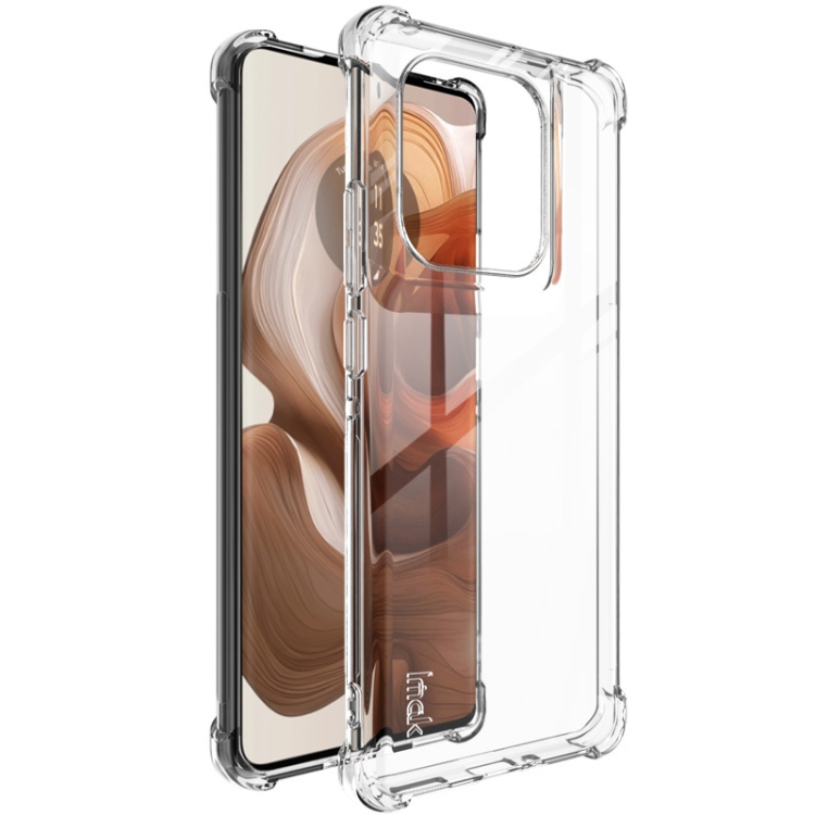 Levně IMAK Ochranný silikonový obal pro Motorola Edge 50 Ultra průhledný