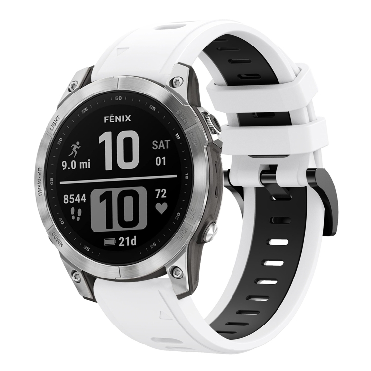 Levně SPORTY Univerzální řemínek pro modely Garmin Instinct bílý