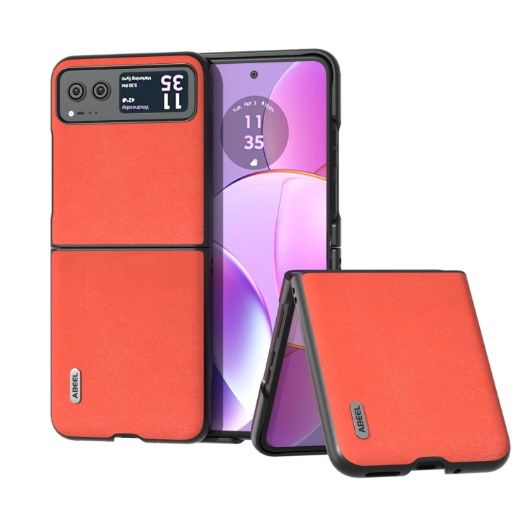 Levně ABEEL HAZE Obal pro Motorola Razr 40 červený