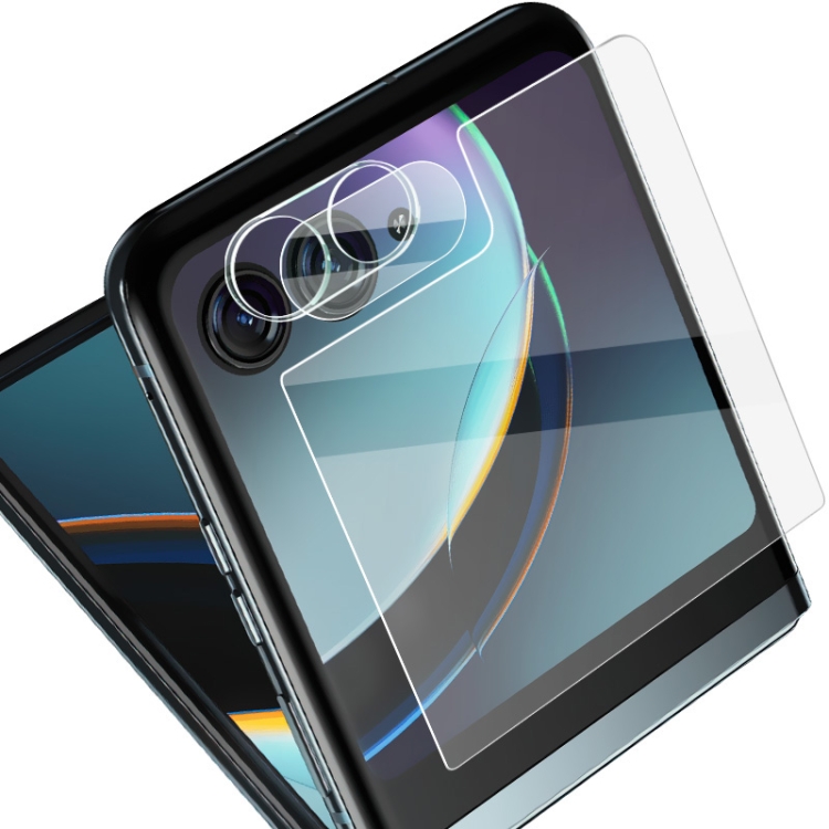 Levně IMAK SET Sklo pro venkovní displej a fotoaparát Motorola Razr 40 Ultra
