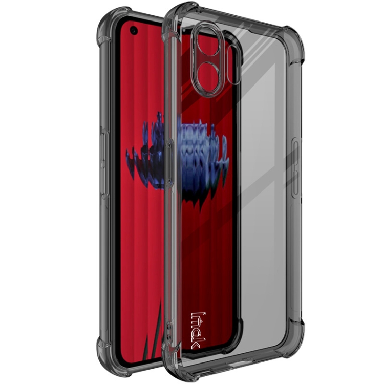 Levně IMAK Ochranný silikonový kryt Nothing Phone 2 černý