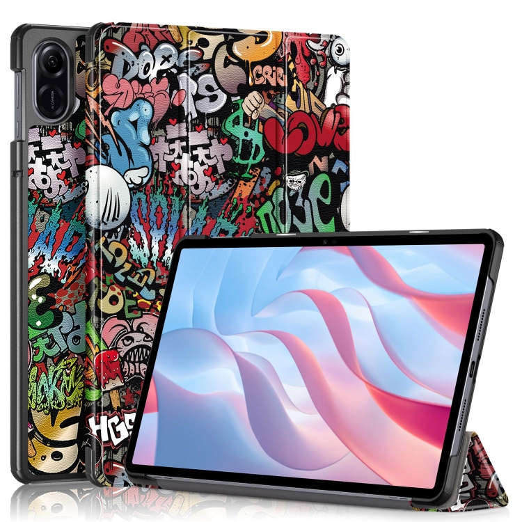 Levně ART Zaklápací obal Honor Pad X9 GRAFFITI