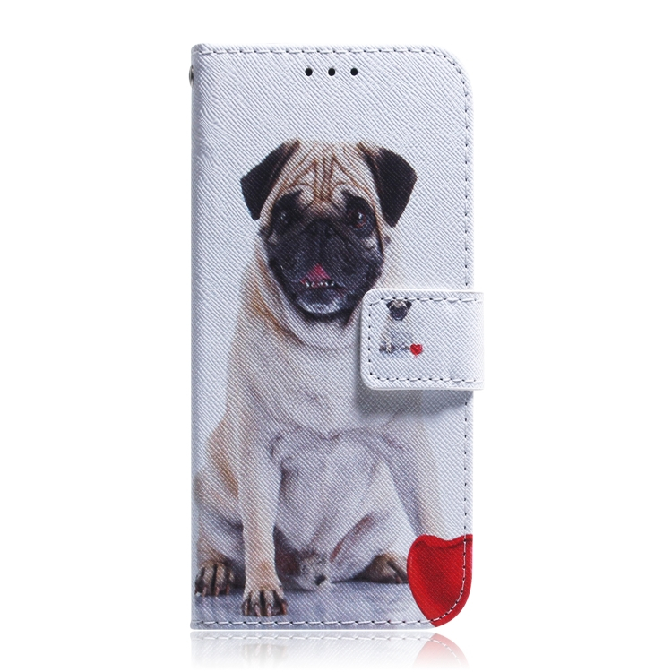 Levně ART Peňaženkový kryt Huawei P Smart S PUG