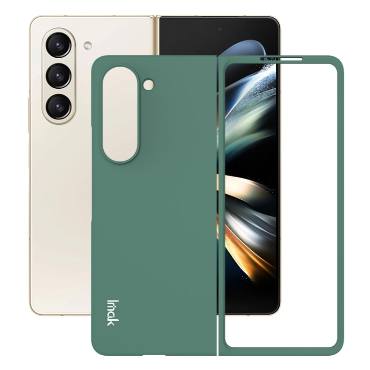 Levně IMAK JS-2 Plastový kryt pre Samsung Galaxy Z Fold5 5G zelený