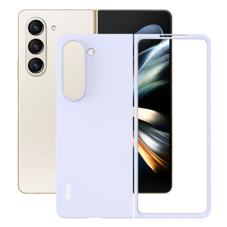 Levně IMAK JS-2 Plastový kryt pre Samsung Galaxy Z Fold5 5G fialový