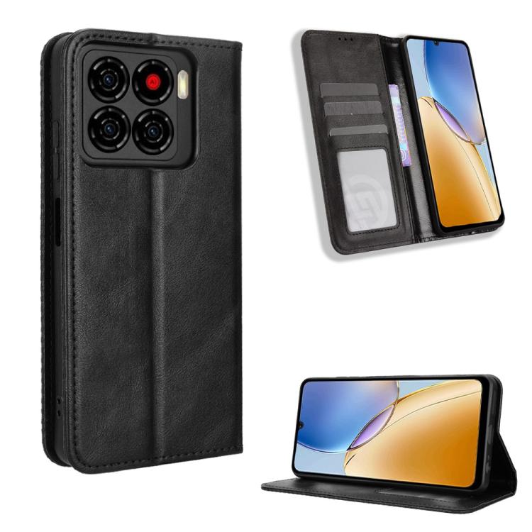Levně BUSINESS Peněženkové pouzdro pro ZTE Blade A56 černé