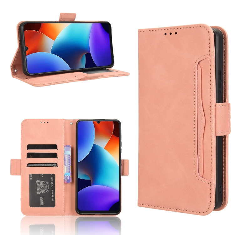 Levně SLOT Peněženkový obal pro Blackview Color 8 růžový