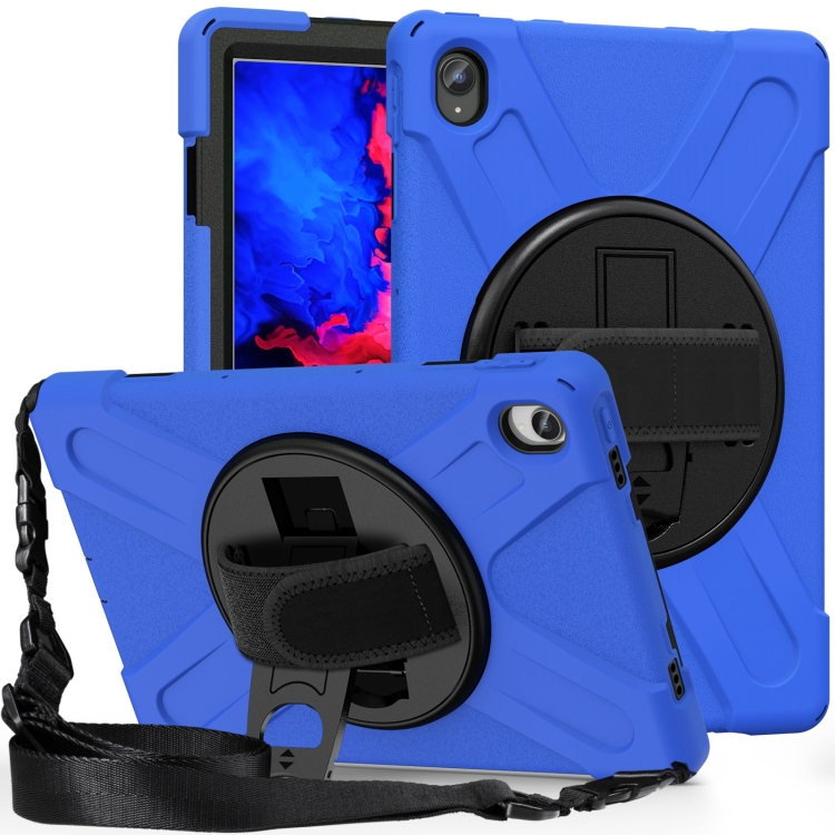 Levně SOLID Odolný kryt pro Lenovo Tab P11/P11 Plus modrý