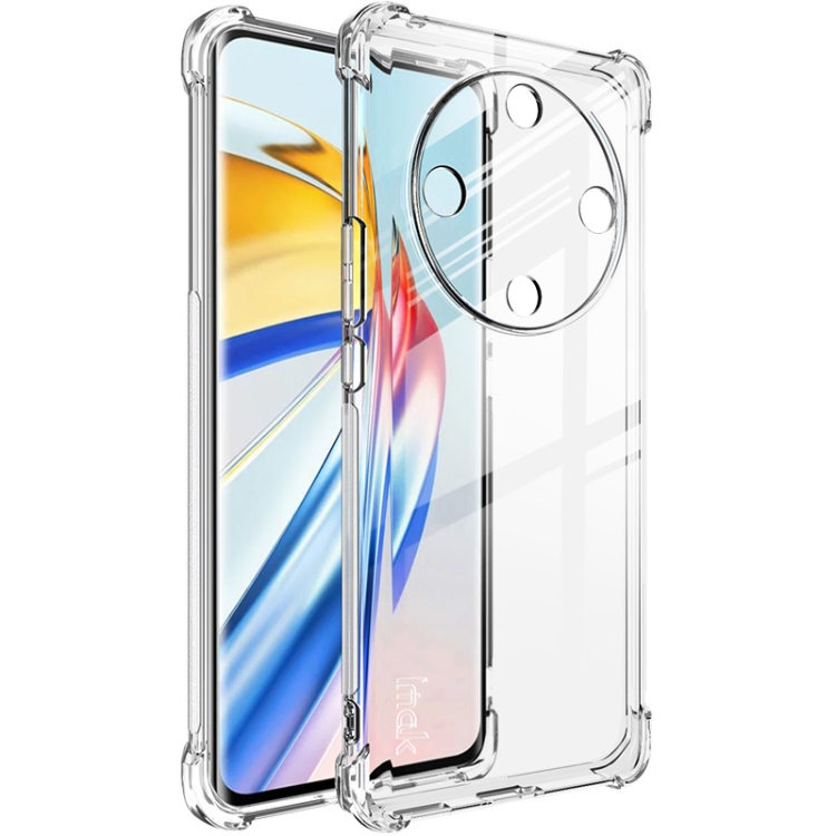 Levně IMAK Ochranný silikonový obal pro Honor Magic6 Lite 5G průhledný