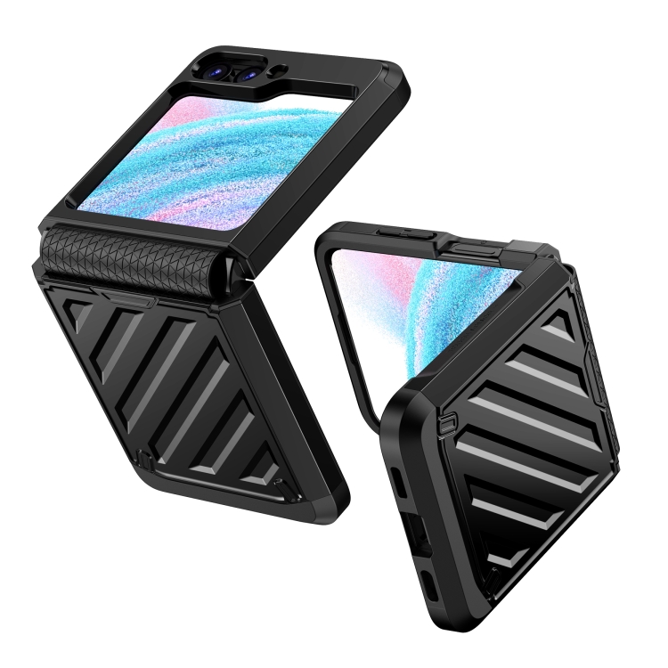 Levně CONTRAST Odolný kryt pro Samsung Galaxy Z Flip 5 5G černý
