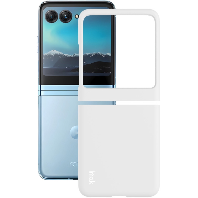 Levně IMAK JS-2 Plastový kryt pro Motorola Razr 40 Ultra bílý