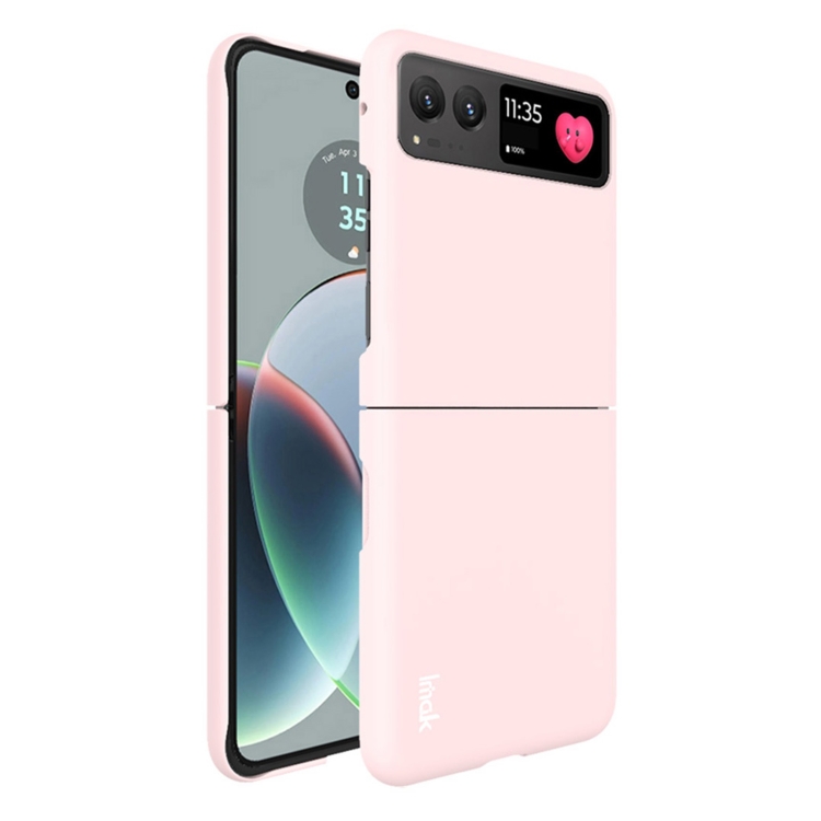 Levně IMAK JS-2 Plastový kryt pro Motorola Razr 40 růžový