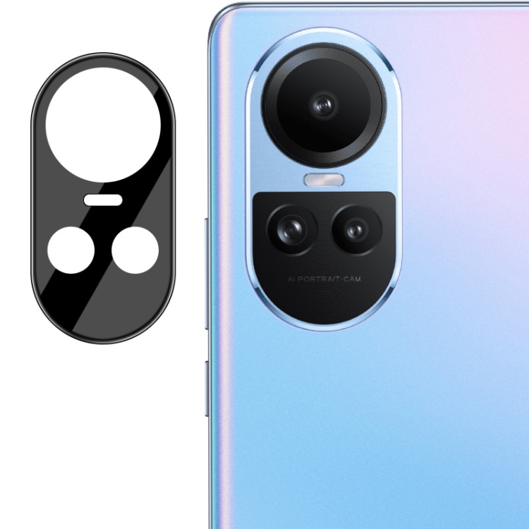 Levně IMAK FULL COVER BLACK Sklo pro fotoaparát Oppo Reno10 5G / Reno 10 Pro 5G