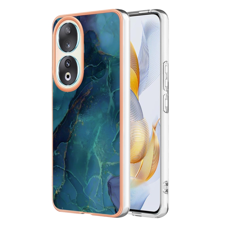 Levně IMD MARBLE Ochranný kryt Honor 90 5G GREEN