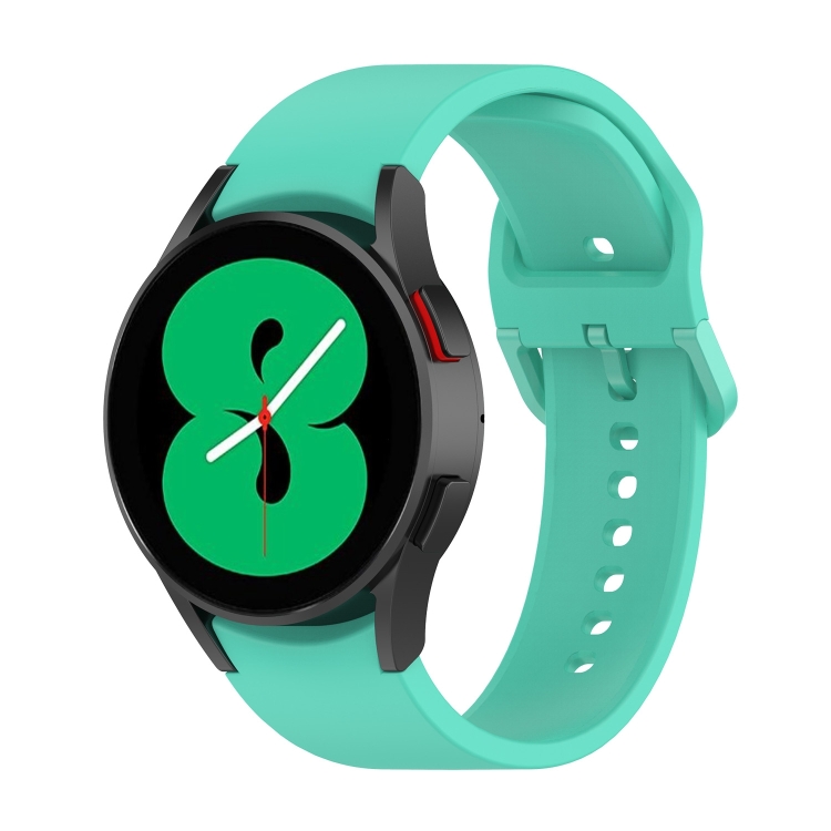 BUTTERFLY Silikonový řemínek Samsung Galaxy Watch 6 Classic (47mm/43mm) a Watch 6 (44mm/40mm) tyrkysový