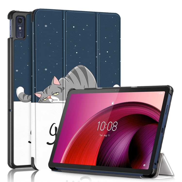 ART Zaklápěcí pouzdro pro Lenovo Tab M10 5G LAZY CAT