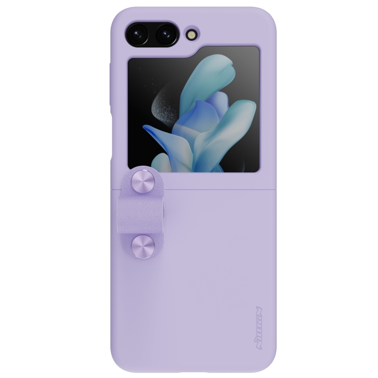 NILLKIN SOFT Silikonový kryt pro Samsung Galaxy Z Flip 5 5G fialový