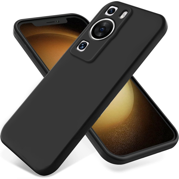 Levně RUBBER Ochranný kryt pro Huawei P60 Pro černý