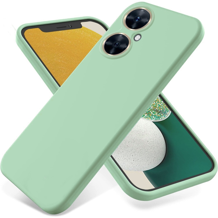 Levně RUBBER Ochranný kryt pro Huawei Nova 11i zelený